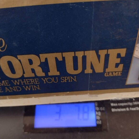 Vintage Wheel of Fortune board game from 1986 - Picture 4 of 4